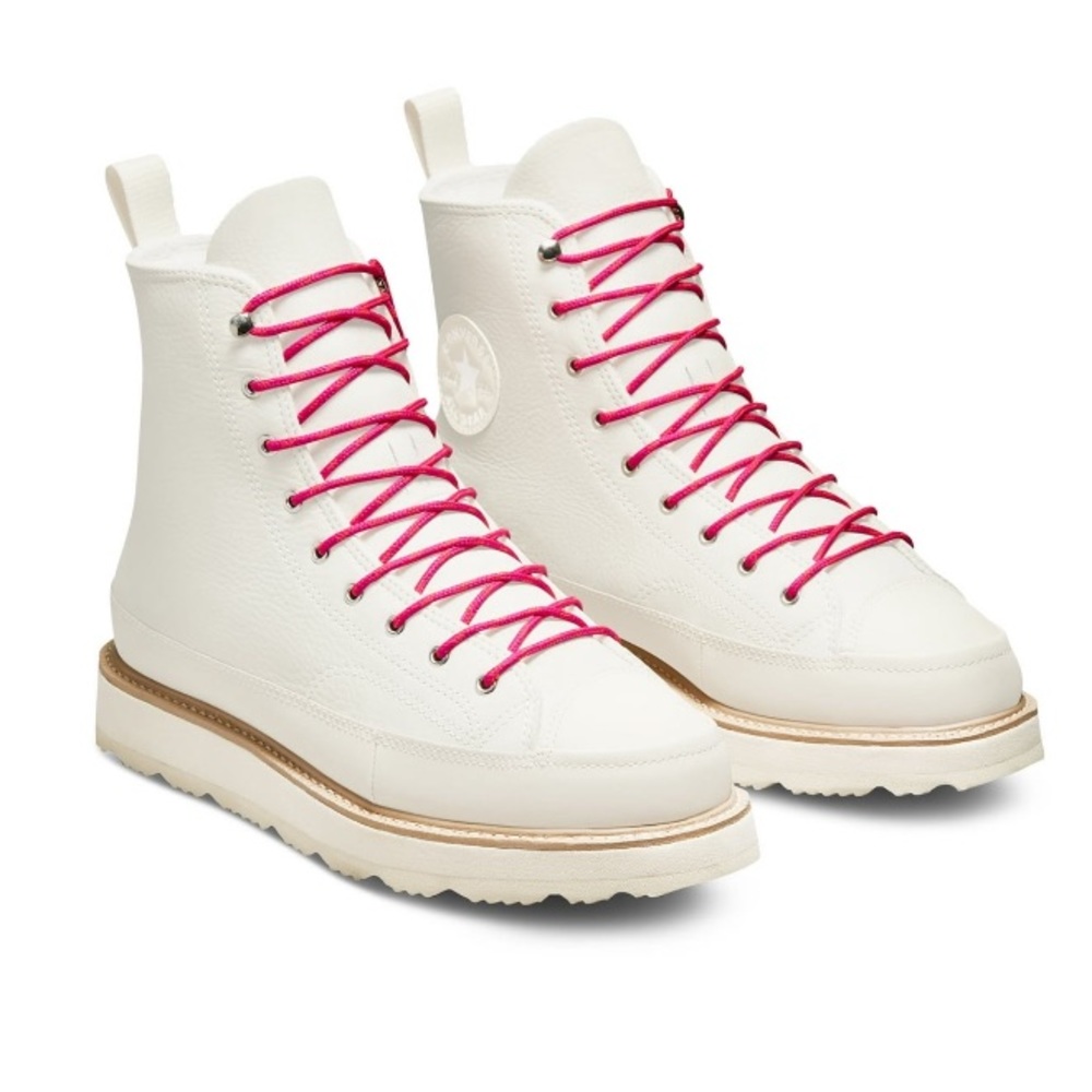 Converse Chuck Taylor Crafted Leather Terrain Boot in Egret 173212C 9.5